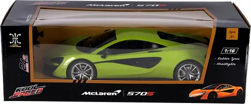 Машинка на радіокеруванні Kool Speed McLaren на батарейках, в асортименті (DHTRC10486GN) - фото 13