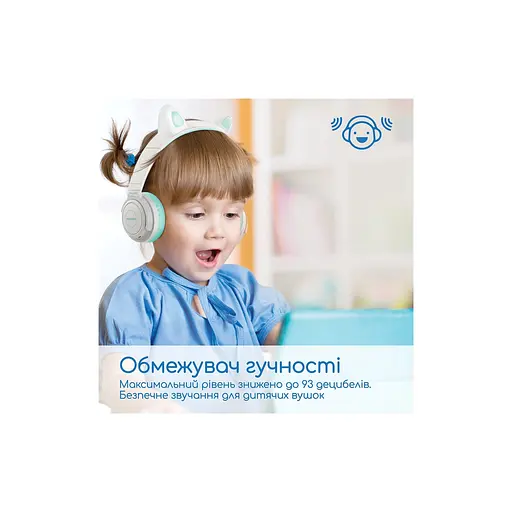 Навушники Promate Panda Aqua (panda.aqua) - фото 4