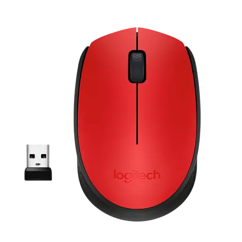Миша бездротова Logitech M171 Red/Black (910-004641)