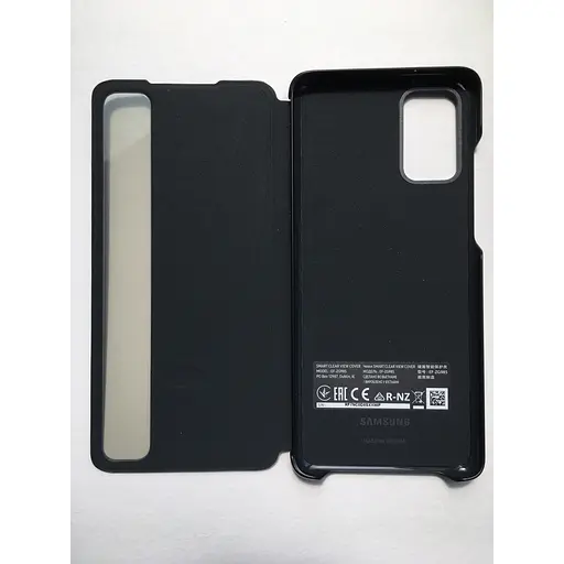Оригінальний чохол-книжка S-View Clear View Cover Official для Samsung Galaxy S20 Plus 5G Чорний EF-ZG985CBEGRU - фото 4