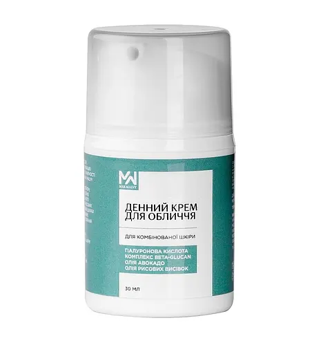 Дневной крем для лица для комбинированной кожи Mak Malvy 30 мл - фото 1