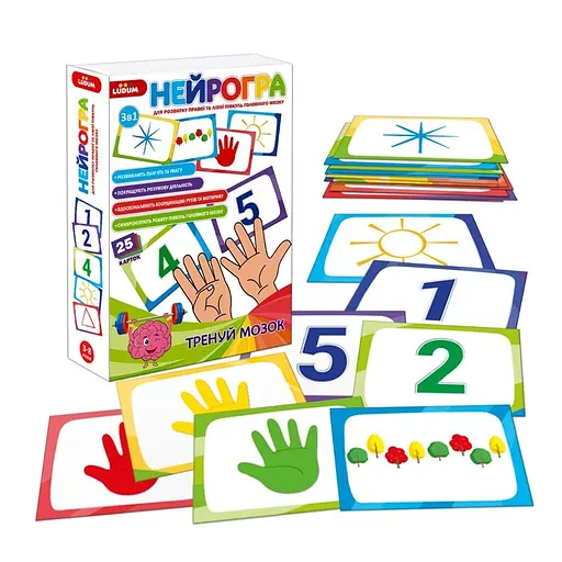 Дитячий набір розвиваючих карток "Нейгрогра" ME5032-26 - фото 3