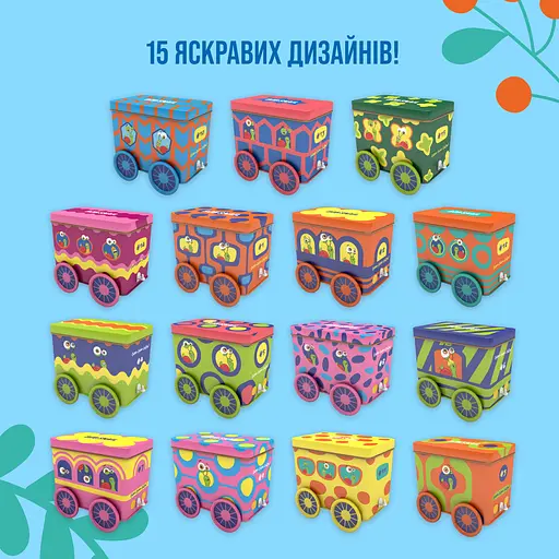 Набір 15 продукції Різдвяний бокс Снек Трек з іграшкою та стікером Bob Snail 107 г - фото 4