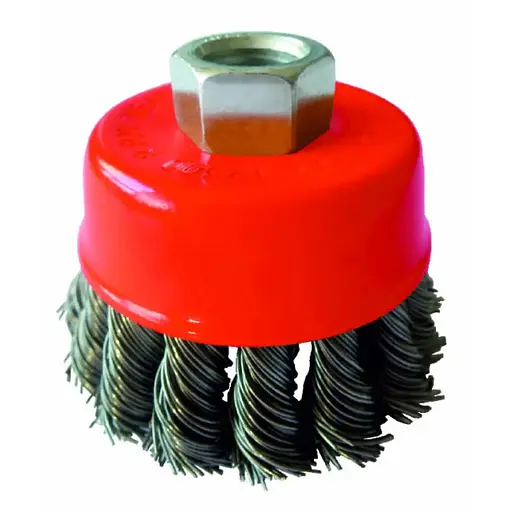 Щетка торцевая Werk WE107225 плетеная 125 мм (40386)