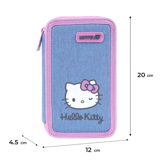 Пенал без наповнення Kite Hello Kitty 2 відділення (HK26-623) - фото 6