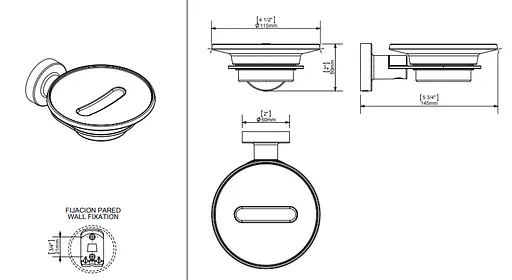 Мильниця Sonia TP White 166145, Білий - фото 3