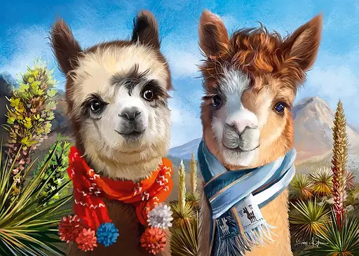 Пазли CherryPazzi Друзі назавжди, 1000 елементів, 50x70 см, 30455