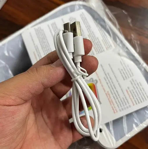 Ночная смарт XM-G3 RGB подсветка Bluetooth с колонкой беспроводной зарядкой часами радио 15 Вт - фото 8