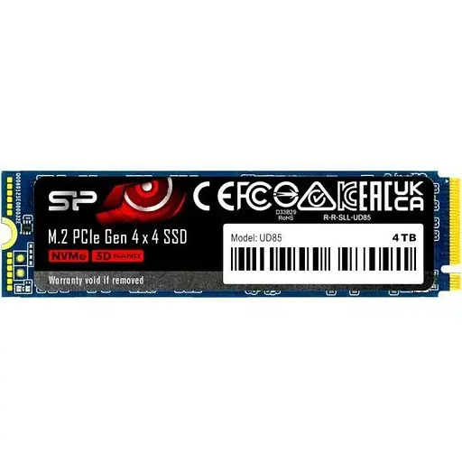 Накопитель SSD Silicon Power 1 TB M.2 PCIe 4.0 NVMe SP01KGBP44UD8505 - фото 1