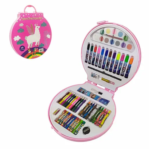 Детский набор для творчества MK 2111 в чемодане Лама