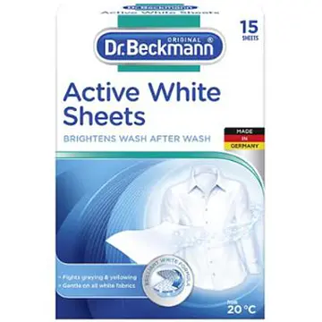 Салфетки для обновления белого цвета ткани Dr. Beckmann 15 шт. [MD] - фото 1