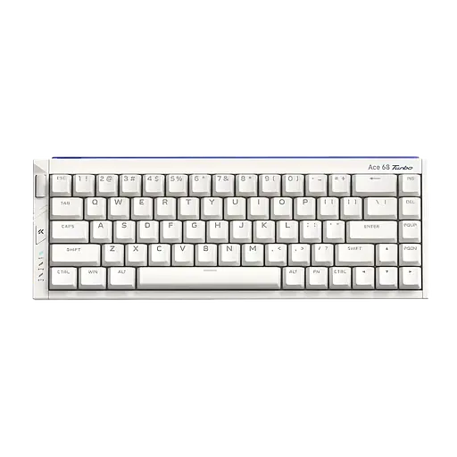 Клавиатура MCHOSE Ace 68 Turbo Mount Tai Magnetic Switch GT Nova White - фото 1