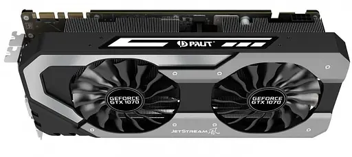 Видеокарта Palit GTX 1070 8Gb Jetstream (NE51070015P2-1041J) (GDDR5, 256 bit, PCI-E v3.0) Б/у - фото 4