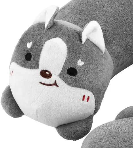 Подушка для шеи Ardesto Travel Grey Cat 28х28 см серая (ART3034NEP) - фото 2