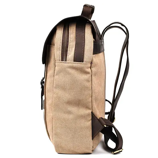 Кожаный женский рюкзак TARWA 32х40х11 см nsa0001411 - фото 4