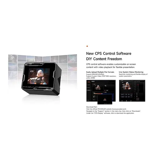 СВО PcCooler PсCOOLER GT360M ARGB Display White (GT360M-WHAWXX-GL) - фото 8