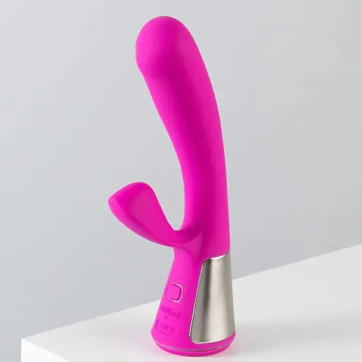 Интерактивный вибратор-кролик Ohmibod Fuse for Kiiroo Pink - фото 3