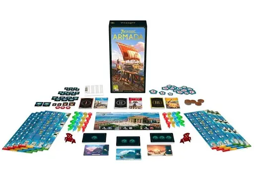 Настольная игра Asmodee 7 Чудес: Армада (2-е изд.) (Wonder Armada 2nd Edition) (англ.) (92285) - фото 6