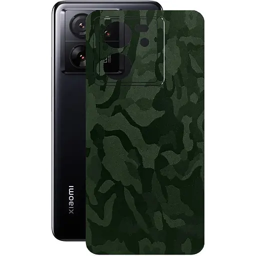 Захисна плівка StatusSKIN для Xiaomi 13T Корпус Вініл Камуфляж зелений - фото 1