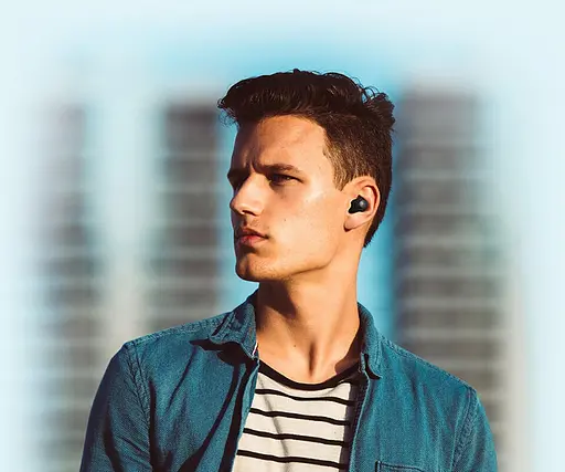 Беспроводные наушники Haylou GT1 2022, TWS, IPX4, BT5.2, 5h, Earbuds black EU - фото 9