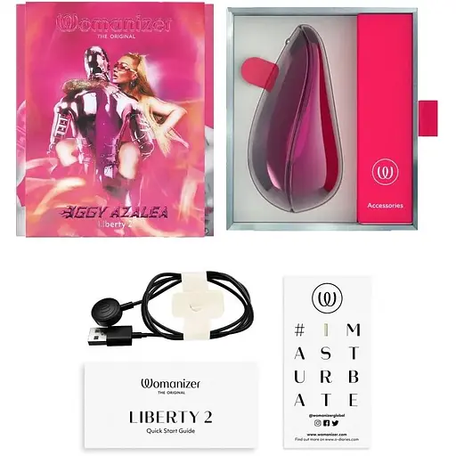 Вакуумний стимулятор Womanizer Liberty 2 Iggy AzaLea - фото 6