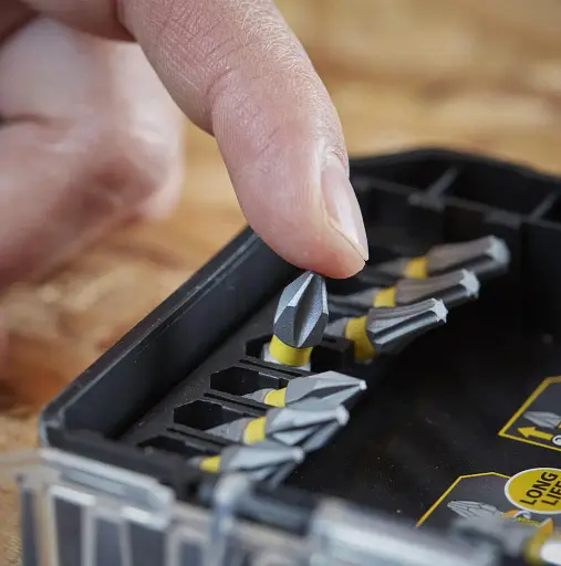 Набір біт Stanley FatMax Phillips Pozidriv Torx 10 шт. пластиковий кейс (STA88560) - фото 4