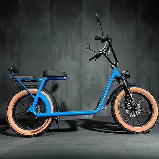 Электросамокат Volto Cruise 22 (1000W 48V 19Ah) NFC Синий + Сетевой фильтр в подарок - фото 8