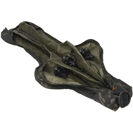 Чехол для удилищ Prologic Avenger Padded Multi Sleeve 3 rod 13’ Green camouflage - фото 2