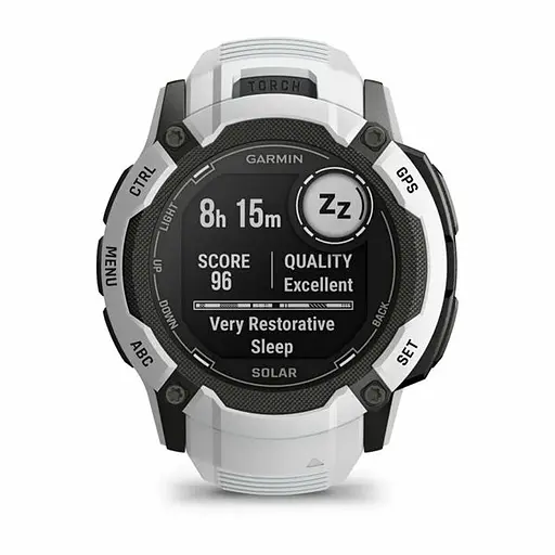 Смарт-годинник Garmin Instinct 2X Solar Whitestone (010-02805-14/04) - фото 8