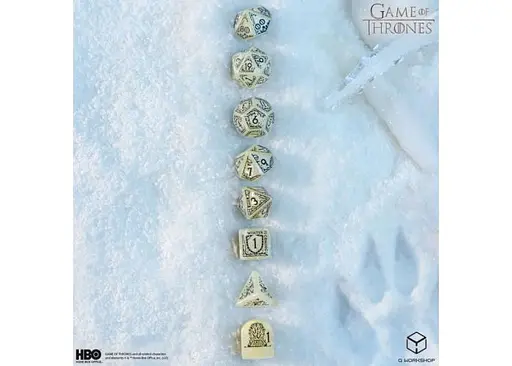 Набор кубиков Game of Thrones. Stark Dice Set , 7 шт. (GOT/00190166/2025/1/A) - фото 5