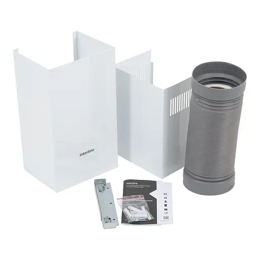 Наклонная вытяжка Interline FLOW WH A/60/GL/M - фото 6