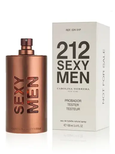 Тестер Carolina Herrera 212 Sexy Men туалетная вода 100 ml - фото 2
