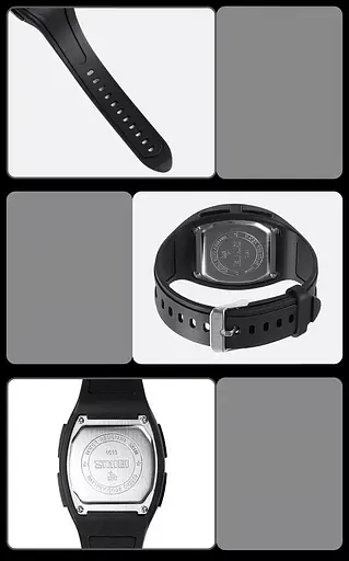 Спортивний наручний годинник Skmei 1610 Чорний - фото 9