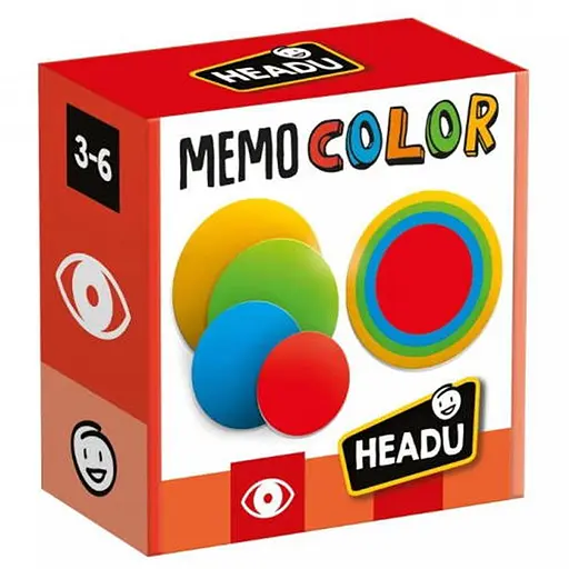 Настільна гра Headu Мемо кольори (Memo Color) (MU51289) - фото 1