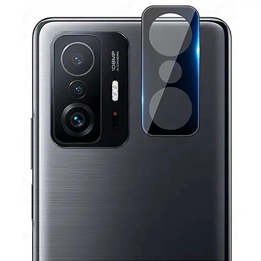Захисне скло на камеру DK 3D Color Glass для Xiaomi 11T/11T Pro black