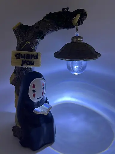 Фигурка Ночник Kaonashi Spirited Away Безликий Унесенные призраками 16 см NL SA K 02 - фото 4