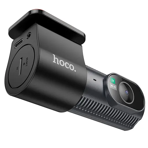 Відеореєстратор HOCO DV8 2K display hidden driving recorder (with rear camera) - фото 2