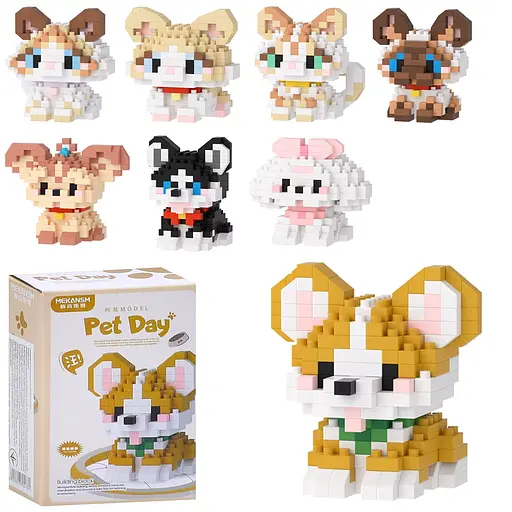 Конструктор Цуценятко, K208-9-13-4-7-9-23-5, (В асортименті) - фото 2