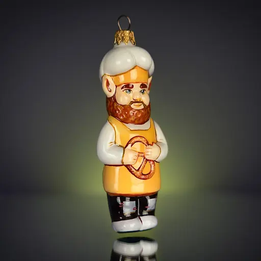 Ялинкова прикраса Різдвяні історії Ельф кулінар скло (4820001045208) - фото 3