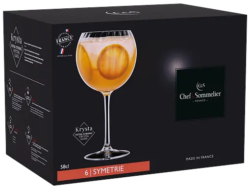 Набор бокалов C&S Symetrie 6х580 мл (6939893) - фото 3