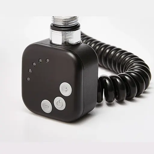 Электрический тен HeatQ HEC 300 Вт со кабелем цвет черный (H300.BL.SC), Черный матовый - фото 1