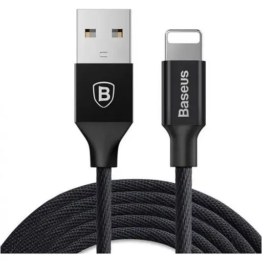 Кабель Baseus Yiven Cable USB to Lightning 1.2 м Черный