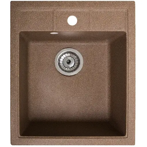 Гранітна кухонна мийка Romzha Adiere Teracota (701) - фото 1