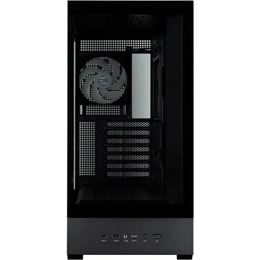 Корпус Zalman P40 DS ARGB Reverse без блока питания, черный (P40DSBLACK) - фото 3