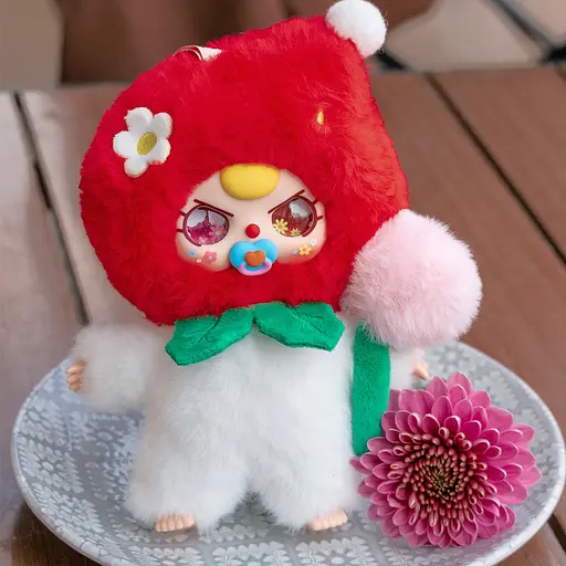 Колекційна м'яка іграшка з кільцем Pop Top Baby Three Весна - фото 2