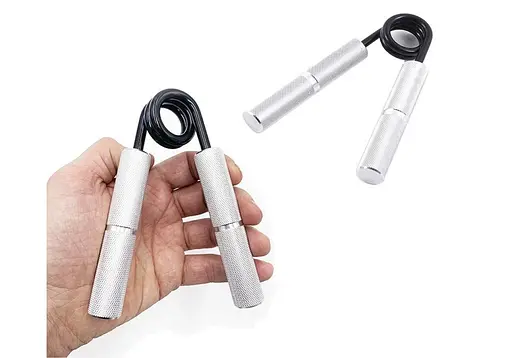 Пружинний кістьовий еспандер EasyFit Hand Grip PRO 70 кг (150 lb) Сірий (EF-1902-150) - фото 2