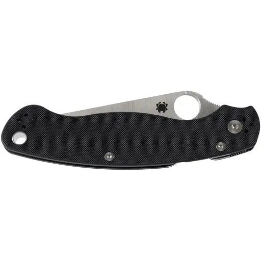 Нож Spyderco Military 2 Black - фото 3