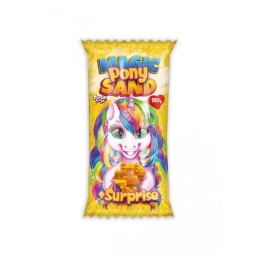 Набір для творчості Кінетичний пісок Magic Pony Sand, 150 г, Danko Toys
