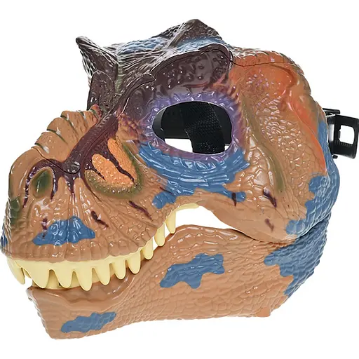 Маска Dino Toys Тиранозавра со звуком коричневый (Q9899-ZJ13A) - фото 1