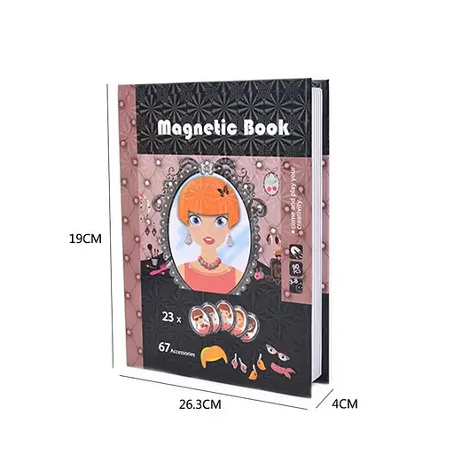 Набір для творчості "Принцеса" Bambi LY8726-19 магнітна книга - фото 4